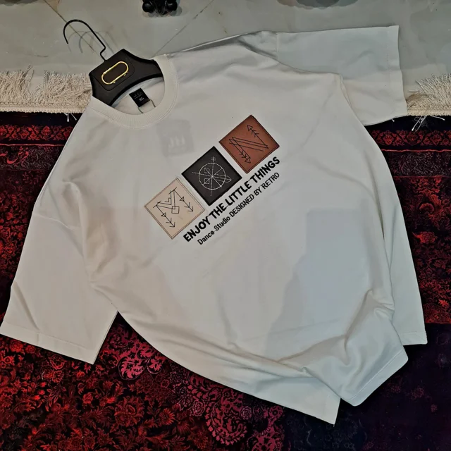 تیشرت مردانه سفید